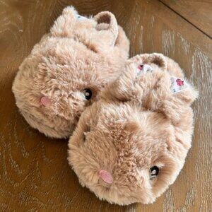 Wonder Nation Bunny Slippers Size 7-8 Toddler